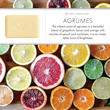agrumes soap, agrumes scented soap, agrumes pre de provone soap