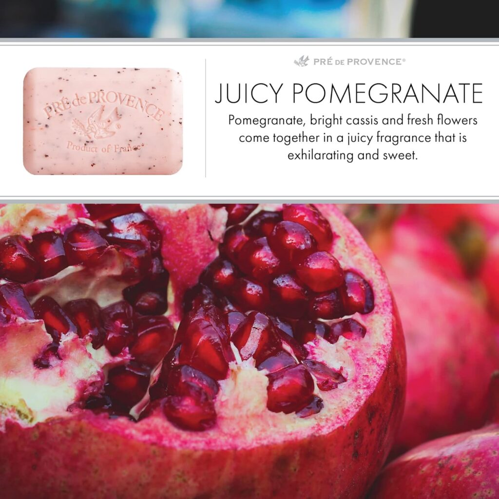 pomegranate perfume soap, pomegrenate pre de provone soap, 