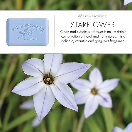 starflower soap, starflower pre de provence soap