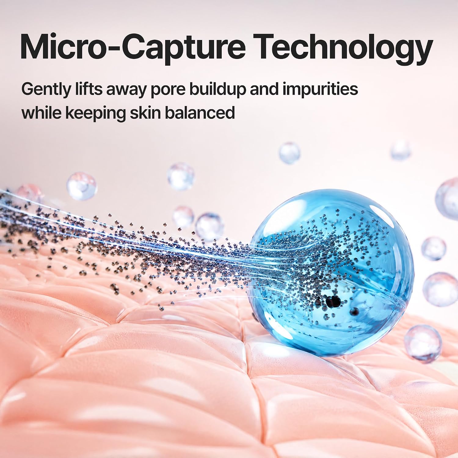 banila microcapture technology for impurities on skin